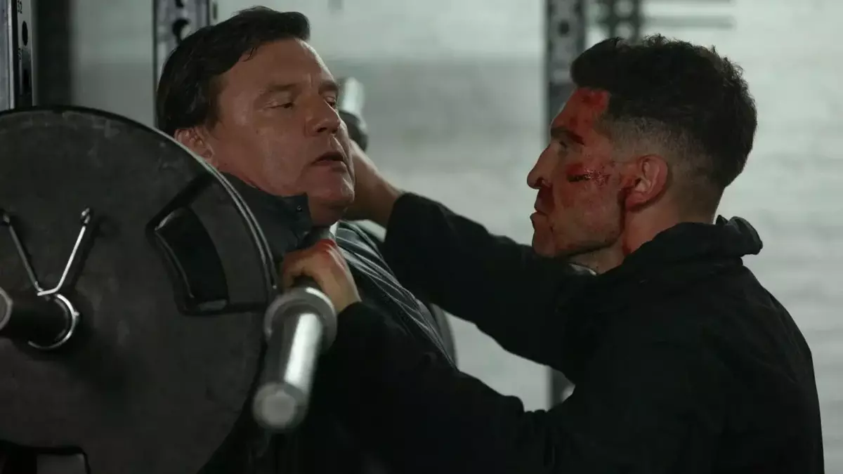 Момент из трейлера сериала Каратель